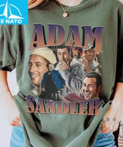 Adam Sandler Actor Vintage Style Movie Collage Shirt2