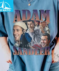 Adam Sandler Actor Vintage Style Movie Collage Shirt3