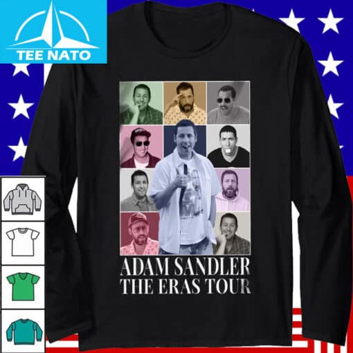 Adam Sandler The Eras Tour Vintage Shirt - Image 4