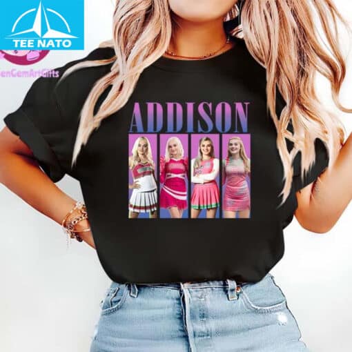 Addison Cheer Vintage Tour Shirt - Image 3