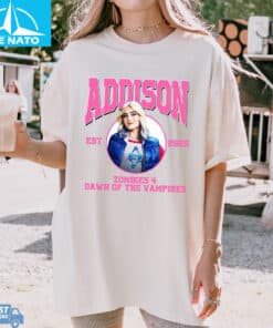 Addison Zombies 4 Dawn Of The Vampires Graphic Shirt2