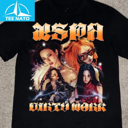 Aespa Dirty Work Shirt - Image 4