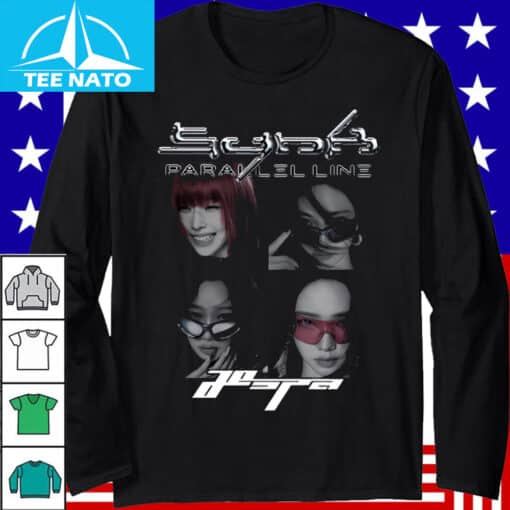 Aespa Parallel Line K-Pop Music Shirt - Image 2