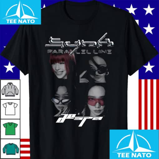 Aespa Parallel Line K-Pop Music Shirt - Image 3