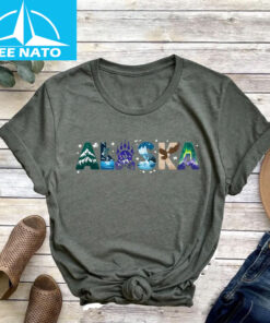 Alaska Nature and Wildlife Graphic Shirt2