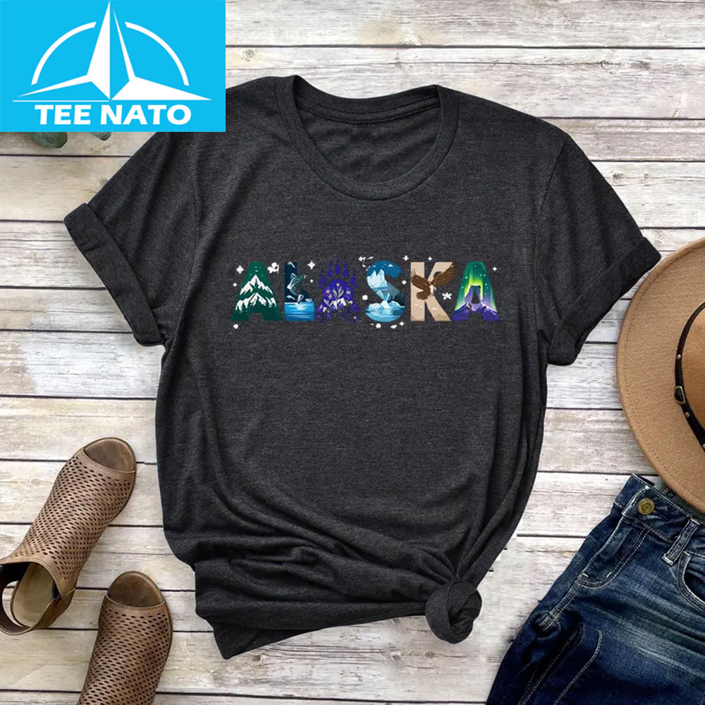 Alaska Nature and Wildlife Graphic Shirt