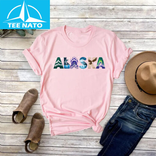 Alaska Nature and Wildlife Graphic Shirt - Image 4