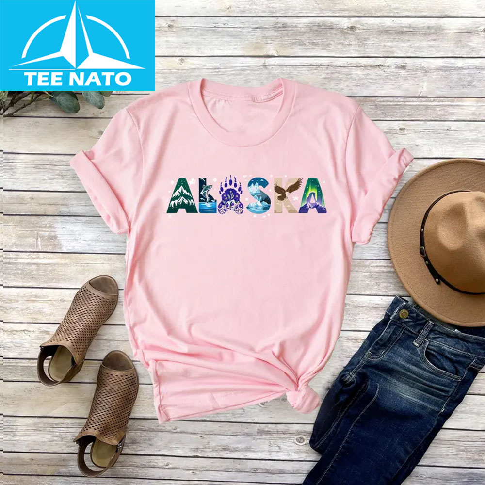 Styling the Alaska Nature and Wildlife Graphic Shirt