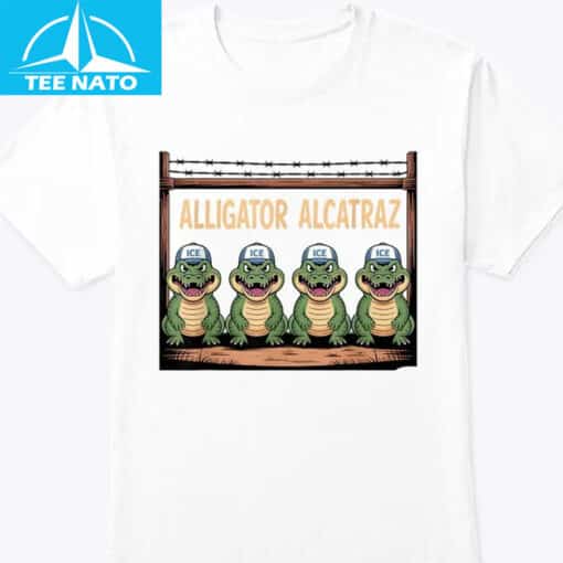 Alcatraz Gator ICE Enforcement Shirt