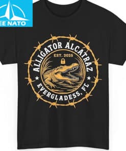 Alcatraz Island from San Francisco Bay Prison Shirt