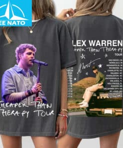 Alex Warren Cheaper Than Therapy Tour Shirt 3