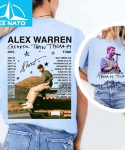 Alex Warren Cheaper Than Therapy Tour Shirt 4
