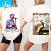 Alex Warren Tour Music 2025 Bootleg Fan Shirt