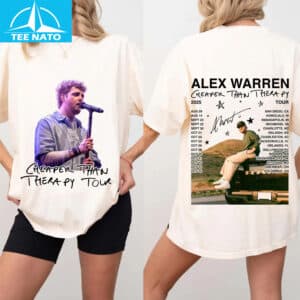 Alex Warren Tour Music 2025 Bootleg Fan Shirt 14 Alex Warren Tour Music 2025 Bootleg Fan Shirt