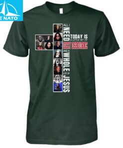 All I Need Is Ozzy Osbourne And Jesus Cross Photo Shirt2