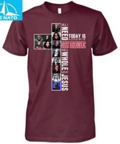All I Need Is Ozzy Osbourne And Jesus Cross Photo Shirt3