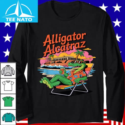 Alligator Alcatraz Beach Vacation Shirt - Image 4