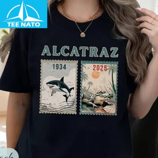 Alcatraz Postage Stamp Shirt