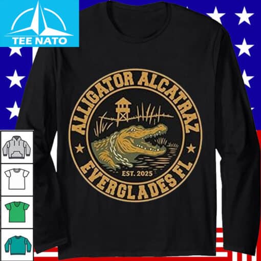 Alligator Alcatraz EST 2025 Shirt - Image 3