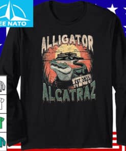 Alligator Alcatraz Est 2025 Prison Island LONG SLEEVE T SHIRT