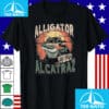 Alligator Alcatraz Est 2025 Prison Island T Shirt