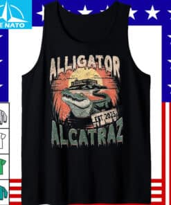 Alligator Alcatraz Est 2025 Prison Island Tanktop