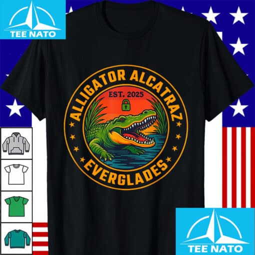 Alligator Alcatraz Everglades 2025 Shirt