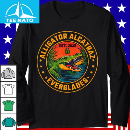 Alligator Alcatraz Everglades 2025 Shirt - Image 3