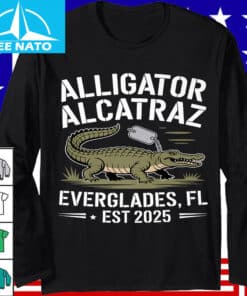 Alligator Alcatraz Everglades FL 2025 Shirt 2