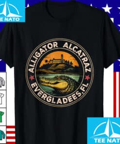Alligator Alcatraz Everglades FL Landscape Shirt