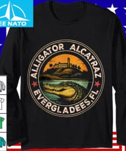 Alligator Alcatraz Everglades FL Landscape Shirt2