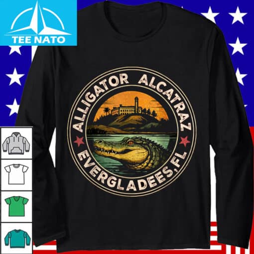 Alligator Alcatraz Everglades FL Landscape Shirt - Image 3