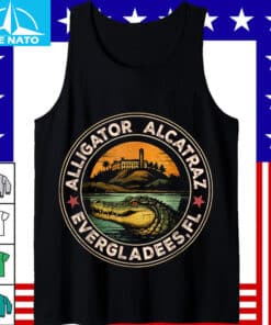 Alligator Alcatraz Everglades FL Landscape Shirt4