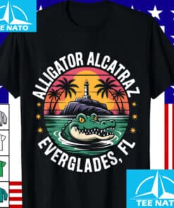 Alligator Alcatraz Everglades FL Lighthouse Shirt