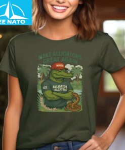 Alligator Alcatraz Everglades Florida Parody Shirt 2