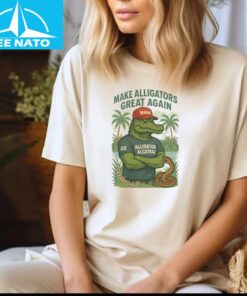 Alligator Alcatraz Everglades Florida Parody Shirt 4