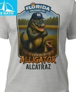 Alligator Alcatraz Florida Alligator ICE Patrol Shirt1