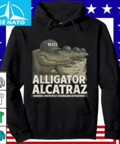 Alligator Alcatraz Florida Everglades Parody Design Shirt
