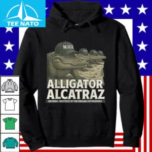 Alligator Alcatraz Florida Everglades Parody Design Shirt