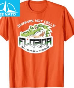 Alligator Alcatraz Florida Everglades Parody T Shirt 2