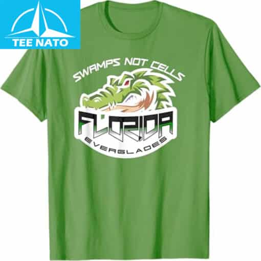 Alligator Alcatraz Florida Everglades Parody T-Shirt - Image 2
