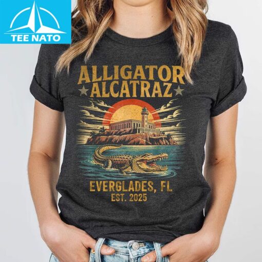 Alligator Alcatraz Florida Everglades Shirt - Image 3