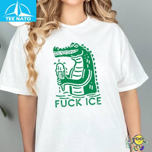 Alligator Alcatraz Fuck ICE shirt