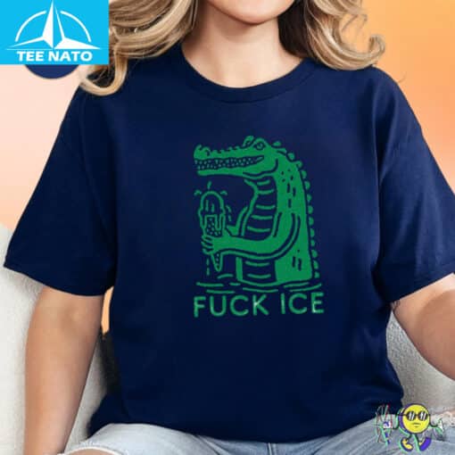 Alligator Alcatraz Fuck ICE shirt - Image 4