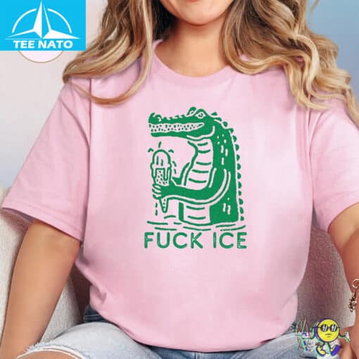 Alligator Alcatraz Fuck ICE shirt - Image 5