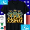Alligator Alcatraz ICE Cap Trio Fun Cartoon Apparel Shirt