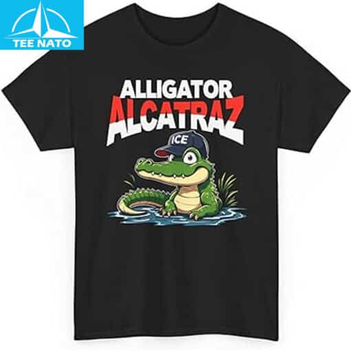 Alligator Alcatraz ICE Hat Alligator Shirt