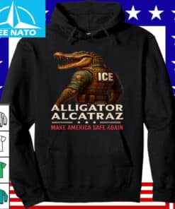 Alligator Alcatraz Ice Nature’s Own Border Patrol Men Women Shirt