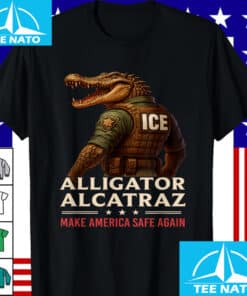 Alligator Alcatraz Ice Natures Own Border Patrol Men Women Shirt 3 1