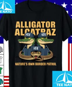 Alligator Alcatraz Ice Natures Own Border Patrol T Shirt 3 1